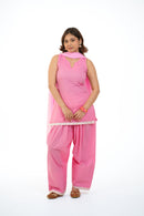 Raahat Pink Farshi Salwaar Kurta Set