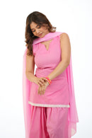 Raahat Pink Farshi Salwaar Kurta Set
